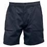 Regatta Action navy men's water-repellent work shorts #TRJ332