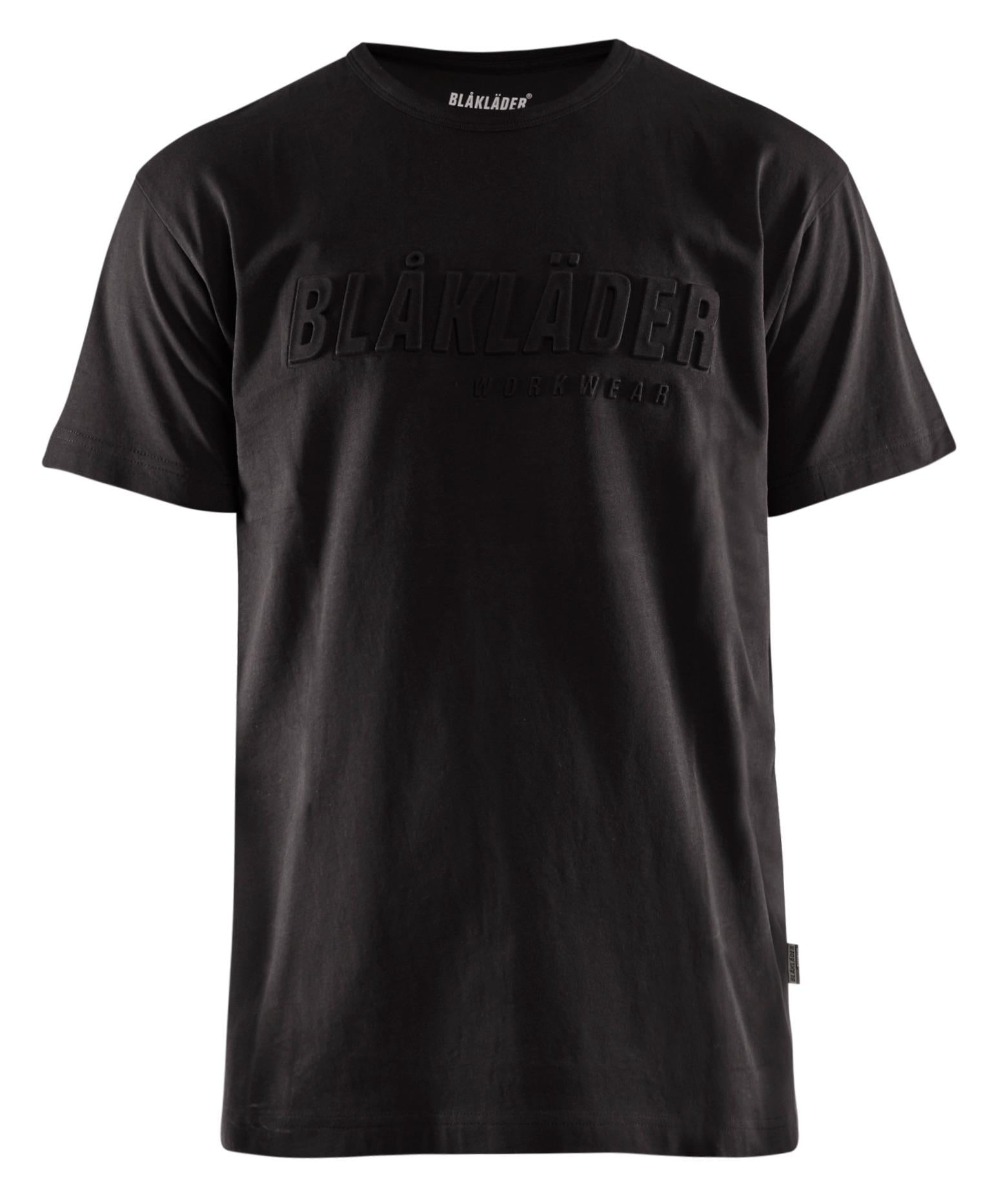 Blaklader 3D-logo black men's cotton short-sleeve T-shirt #3531