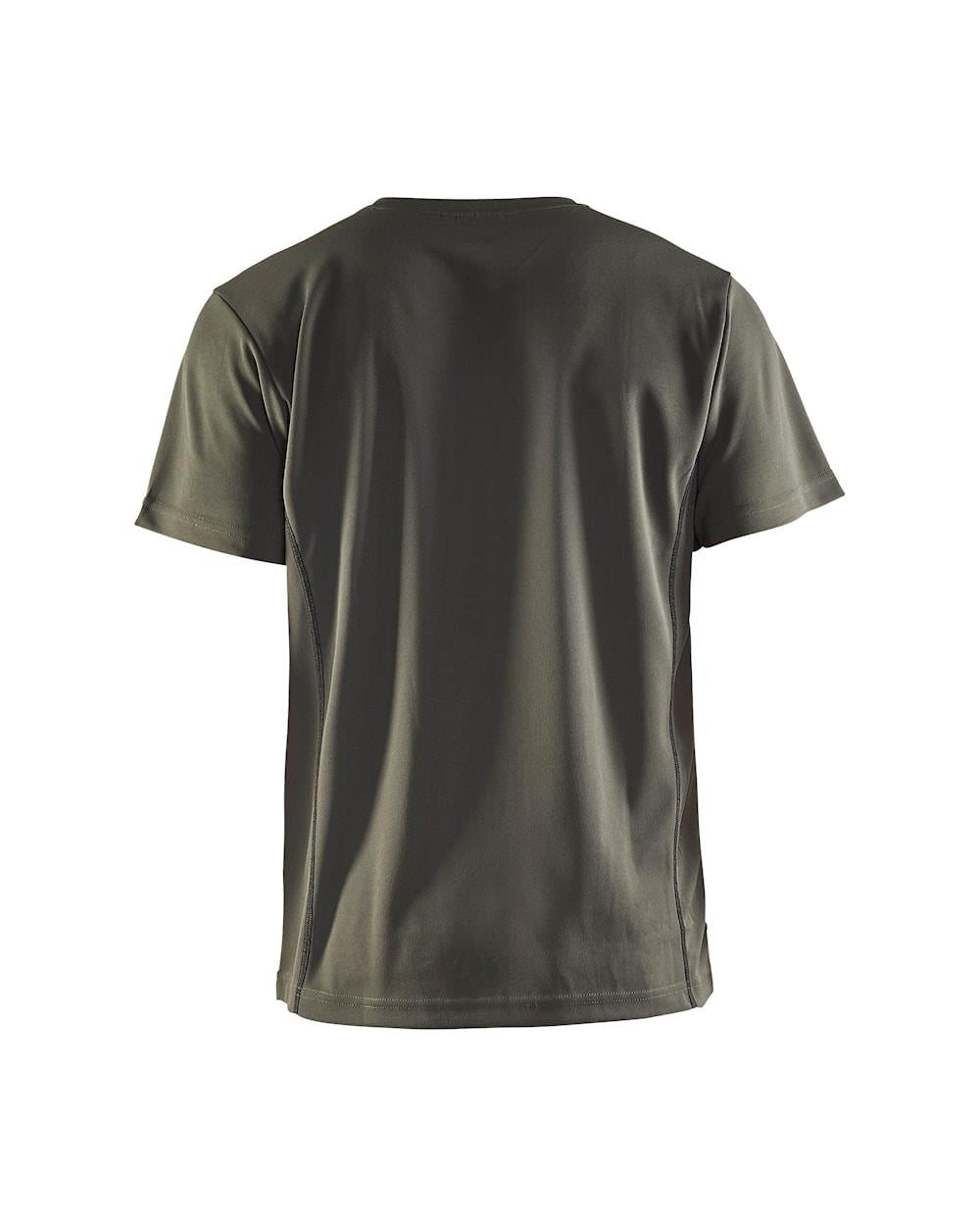 Blaklader army green men's UV blocking UPF40+ short-sleeve wicking T-shirt #3323