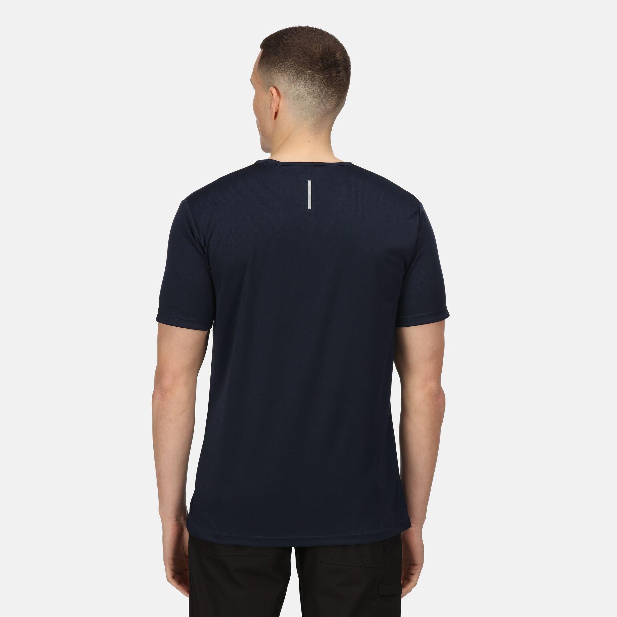 Regatta Pro navy men's anti-bacterial moisture-wicking T-shirt #TRS226