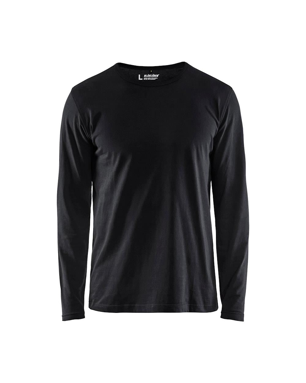 Blaklader black men's cotton long-sleeve T-shirt #3500