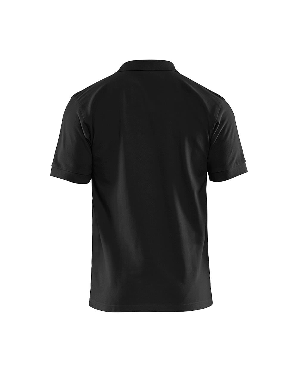 Blaklader black men's cotton pique work polo-shirt #3305