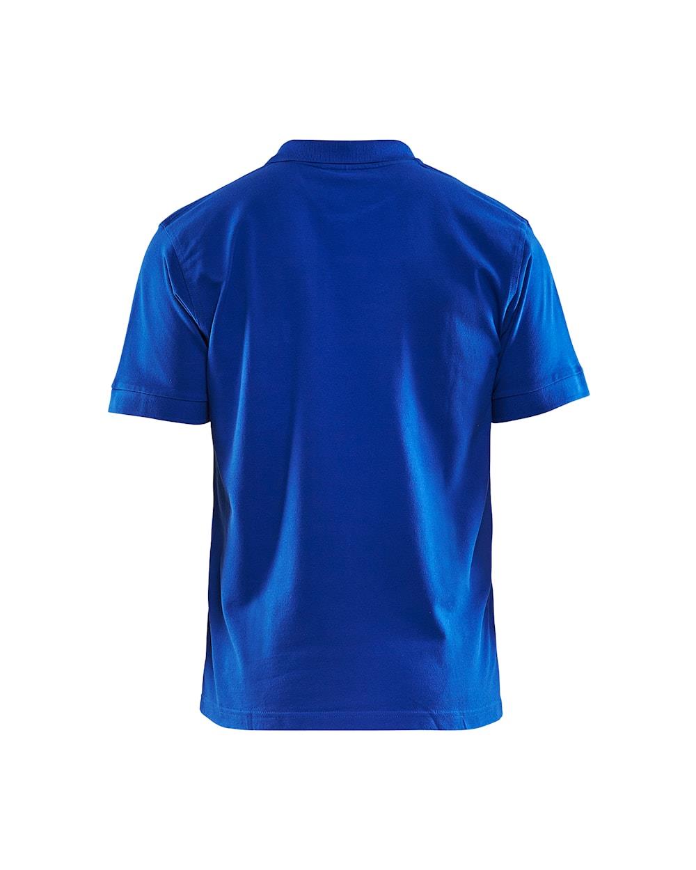 Blaklader cornflower blue men's cotton pique work polo-shirt #3305