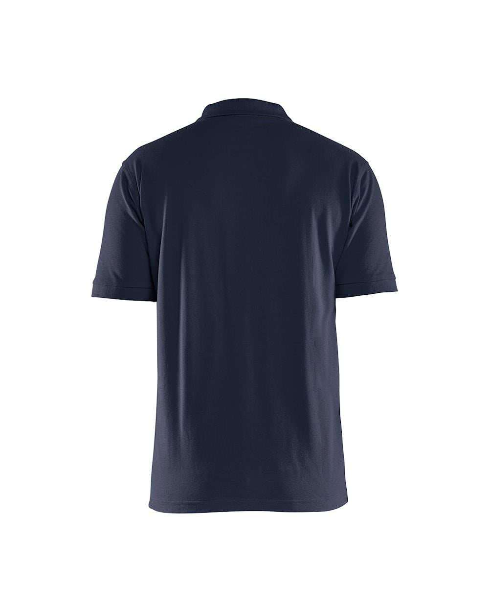 Blaklader dark navy men's cotton pique work polo-shirt #3435