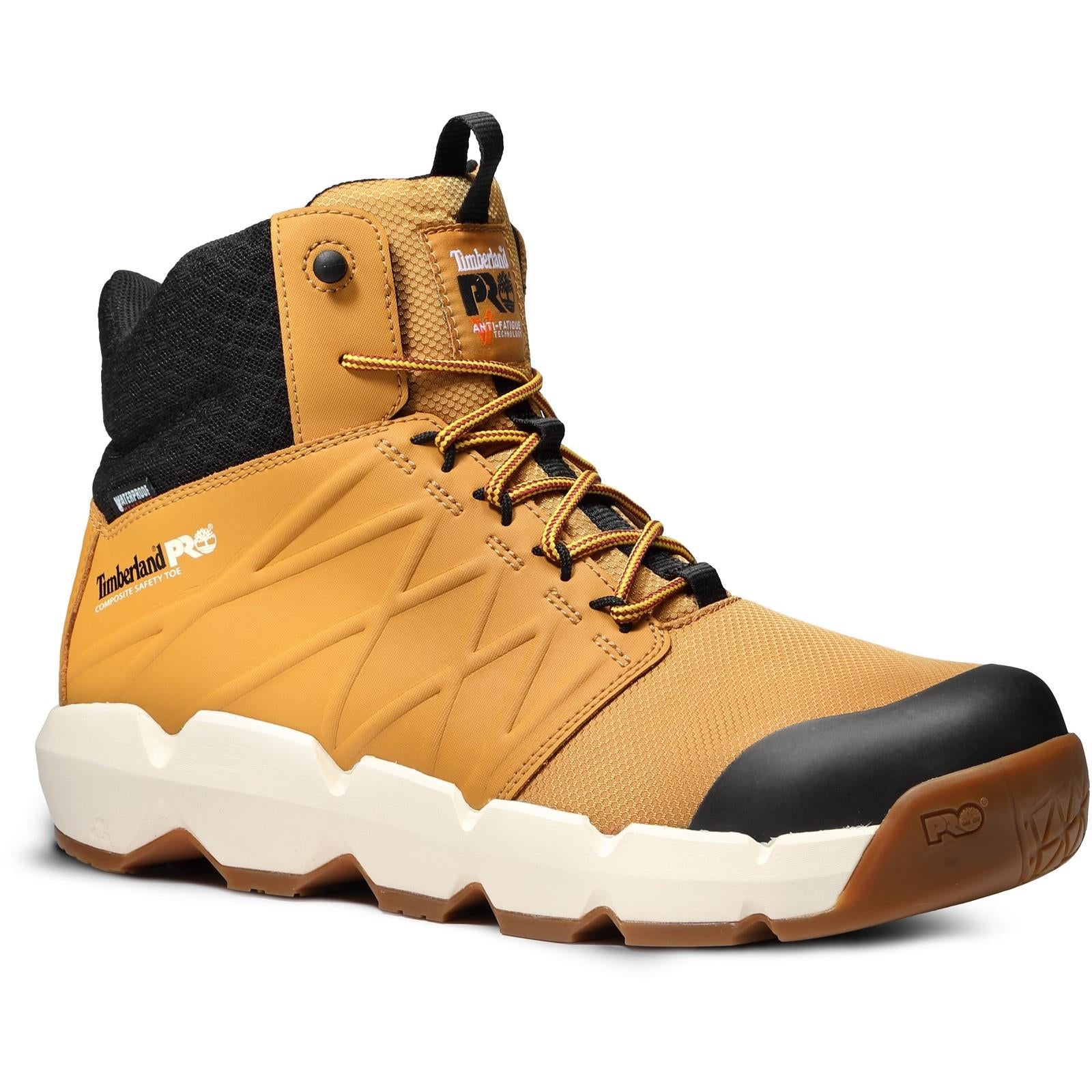 Timberland Pro Morphix S7 wheat composite toe waterproof work safety boots