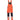 Cerva Knoxfield orange men's hi-vis polycotton bib and brace - adjustable leg length