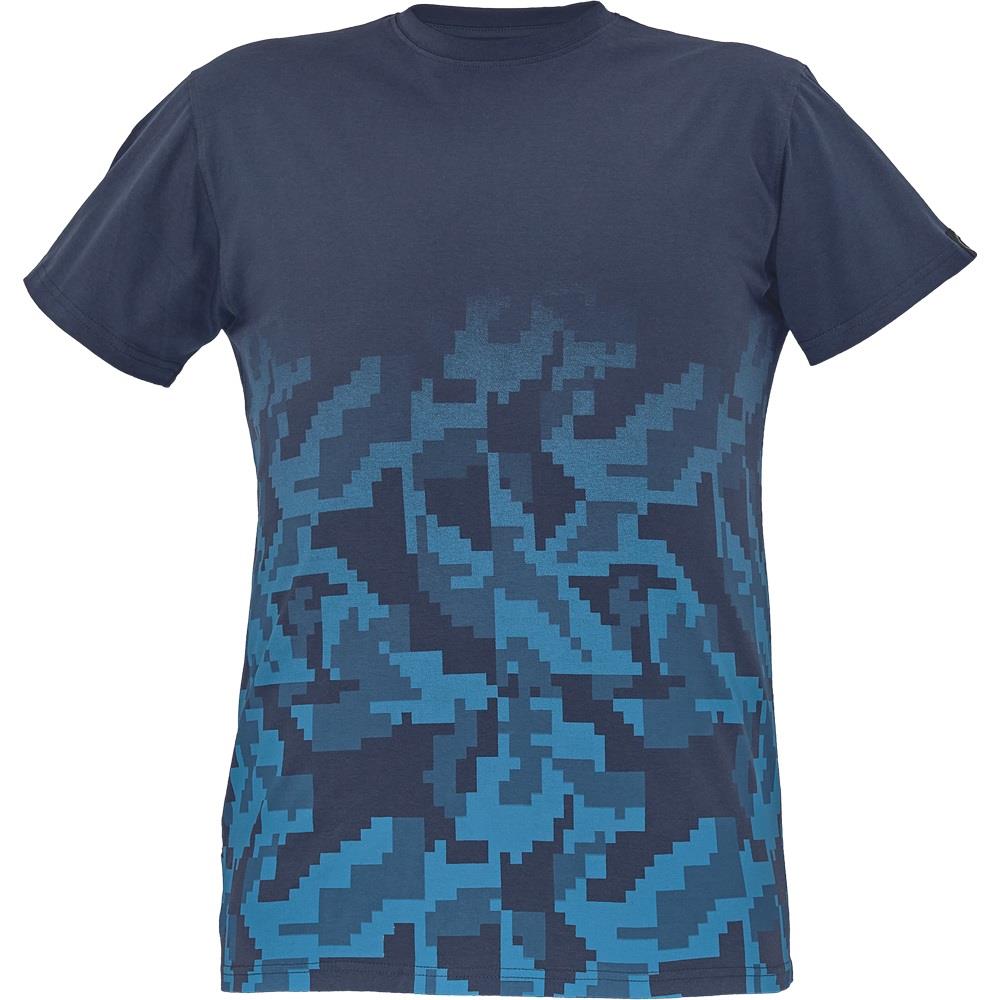 Cerva NEURUM navy men's cotton short sleeve Tee T-shirt