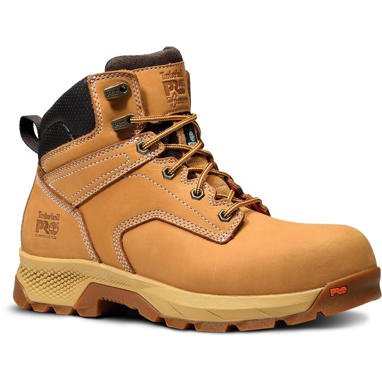 Timberland Pro Ladies Titan EV S7 wheat composite waterproof work safety boots