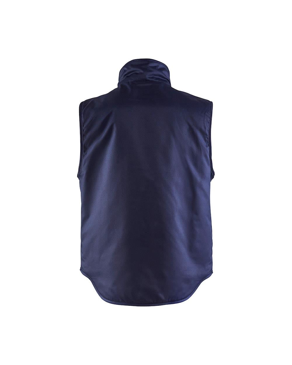 Blaklader navy polycotton fleece-lined water-resistant bodywarmer gilet #3801