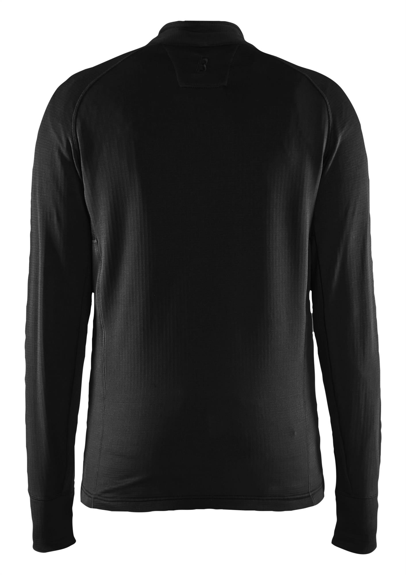 Blaklader black men's slim-fit full-zip base-layer fleece #4735
