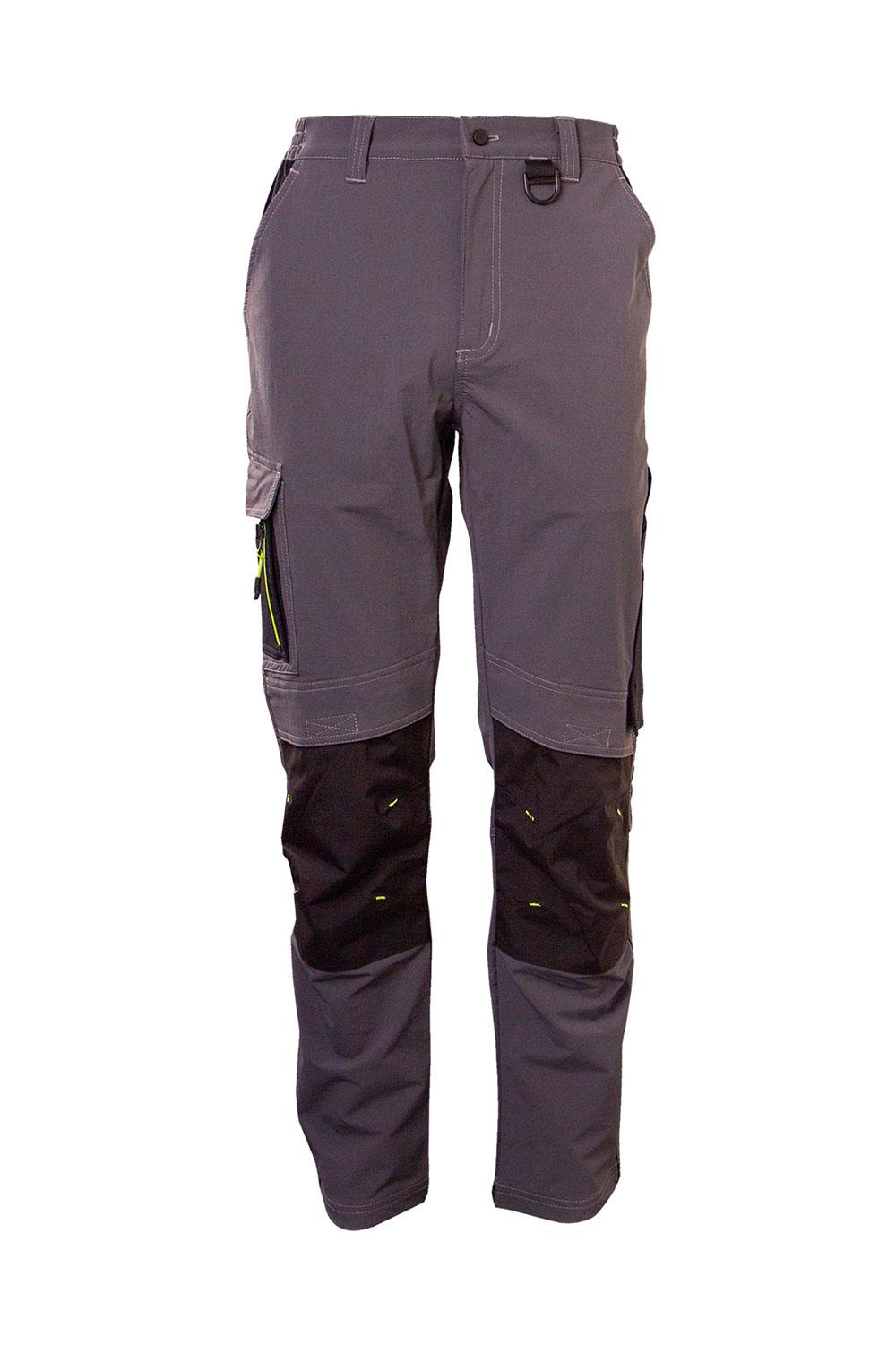 FLEX Workwear grey/black four way stretch multi-pocket work trouser