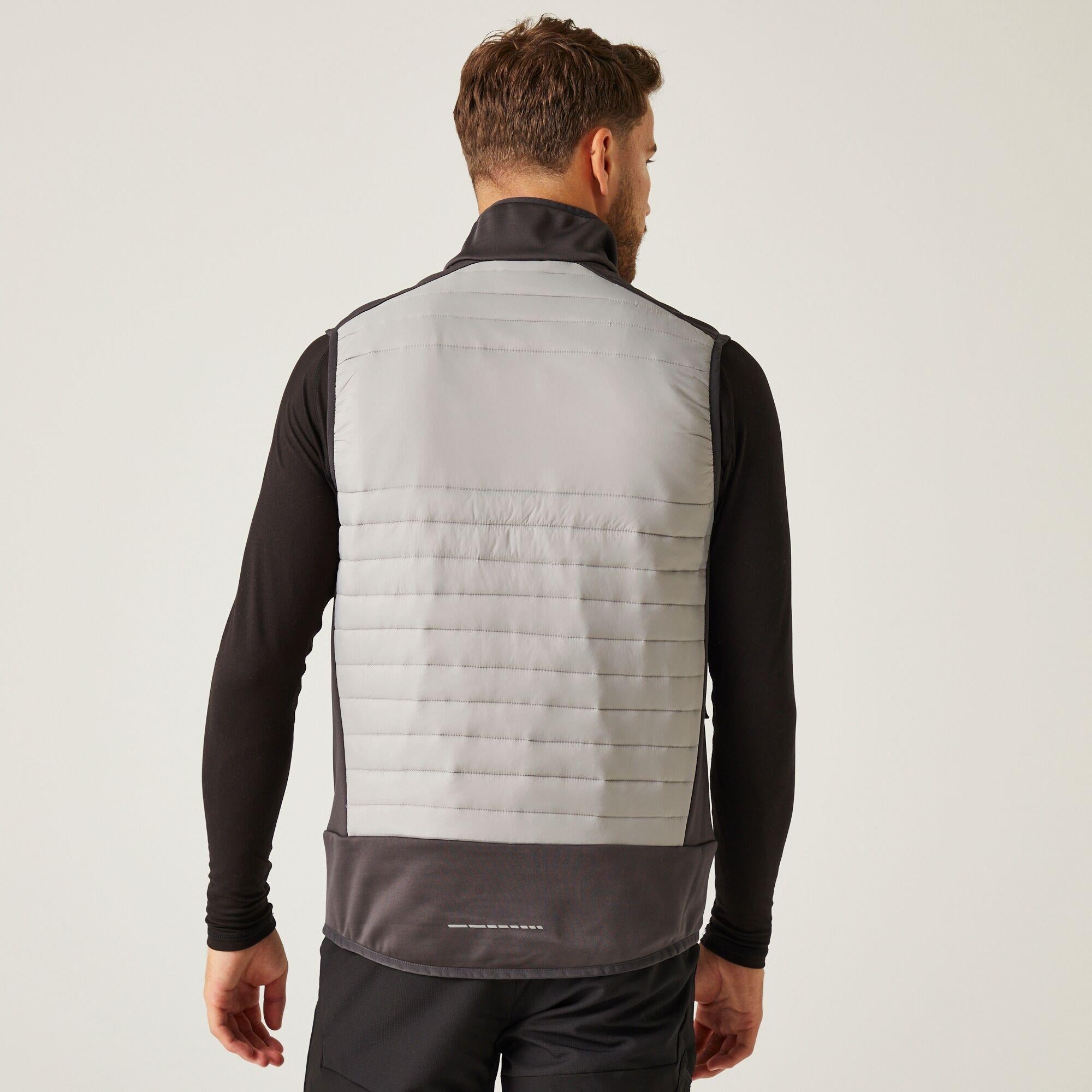 Regatta E-Volve mineral grey/ash unisex stretch insulated bodywarmer #TRA905