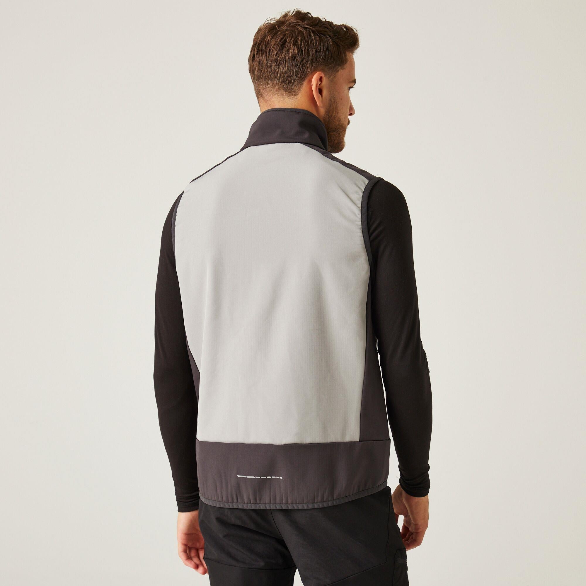 Regatta E-Volve mineral grey/ash unisex soft-shell warm bodywarmer #TRA907