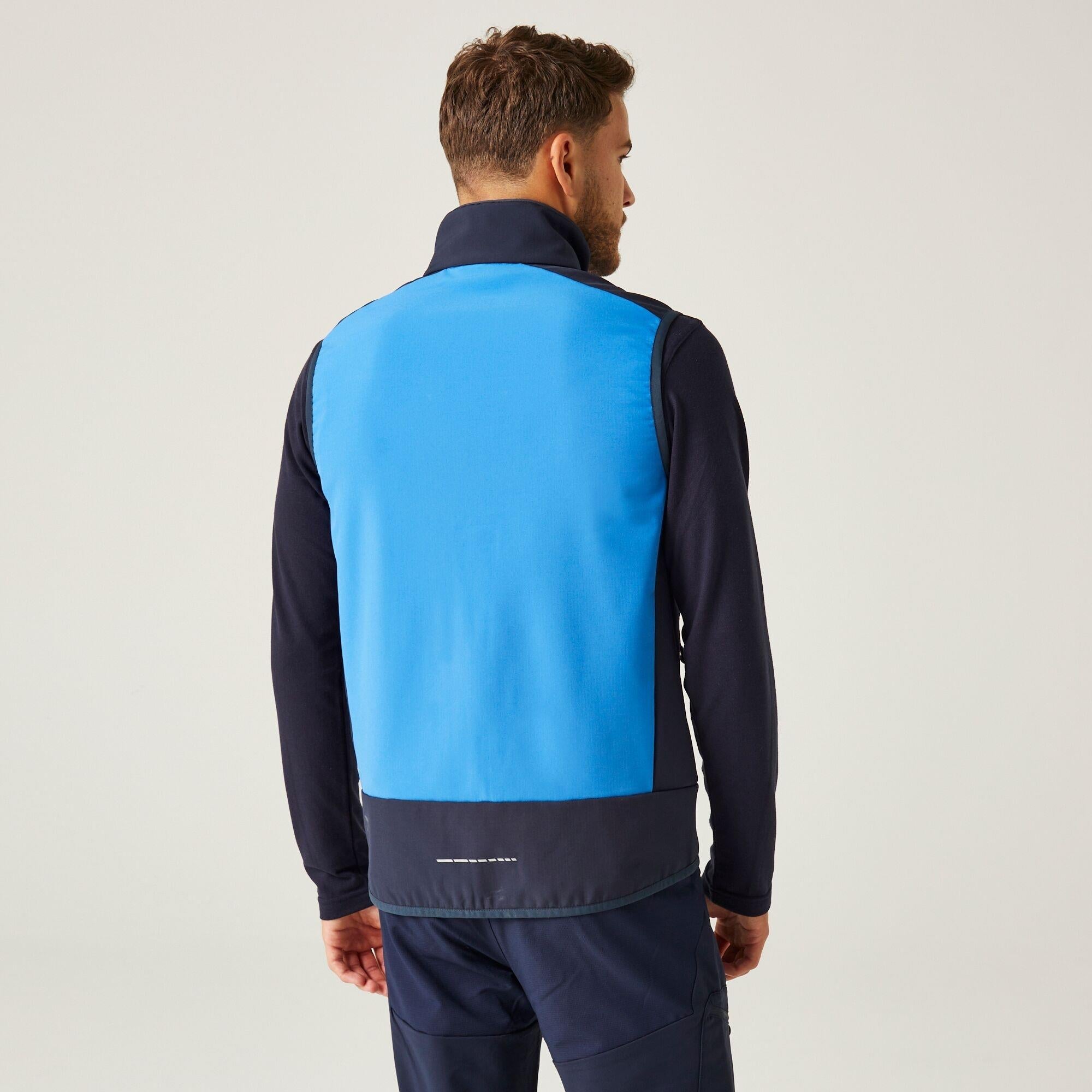 Regatta E-Volve strong blue/navy unisex soft-shell warm bodywarmer #TRA907