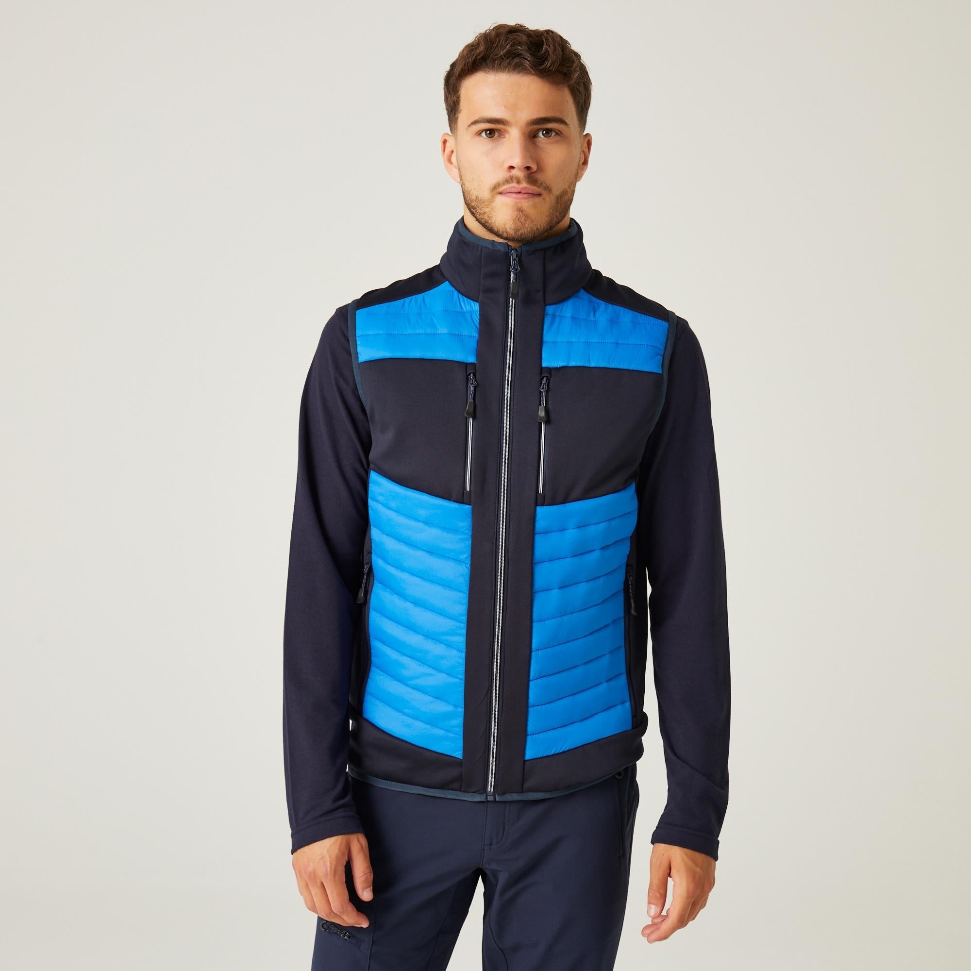 Regatta E-Volve strong blue/navy unisex stretch insulated bodywarmer #TRA905