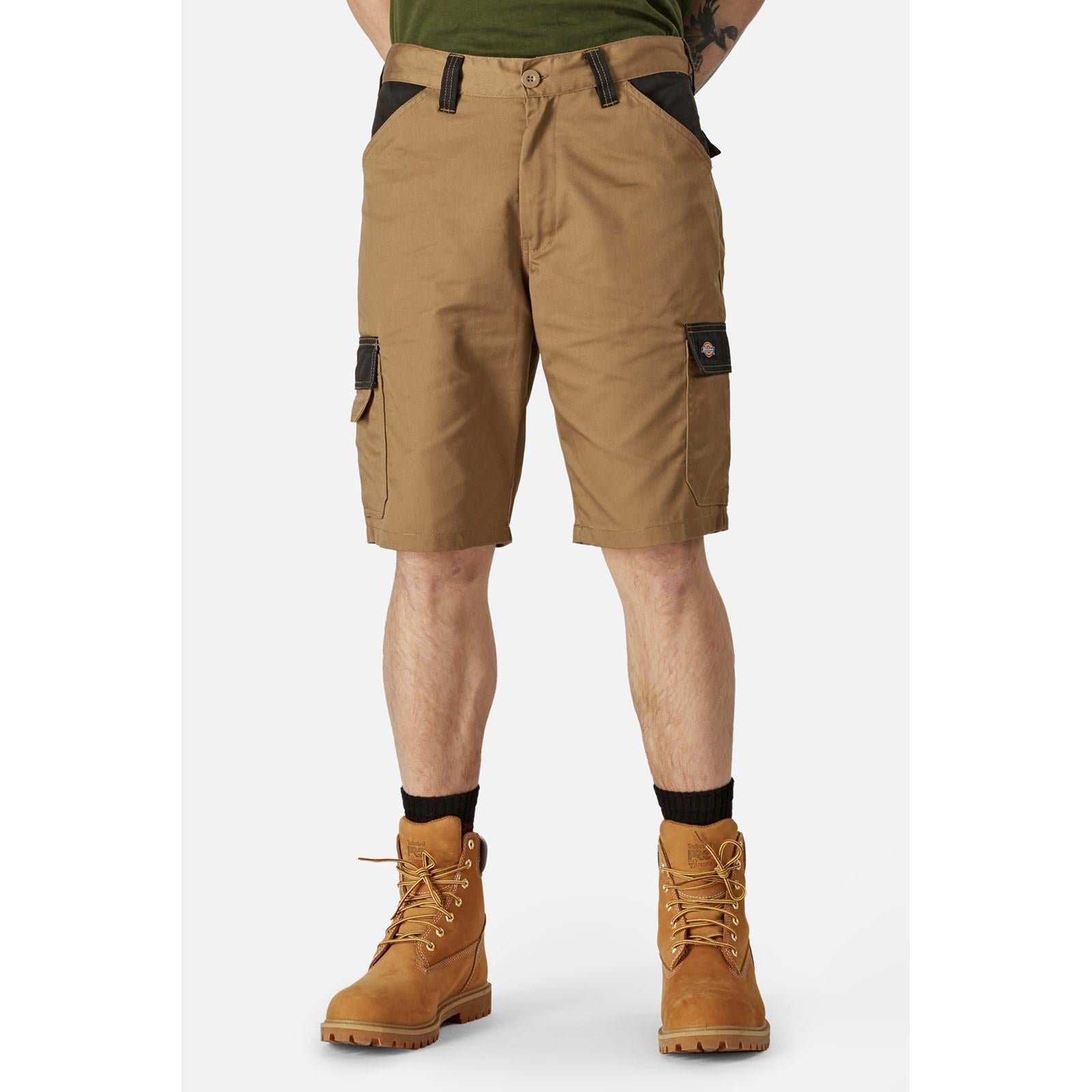 Dickies Everyday khaki/black cargo multi-pocket work short