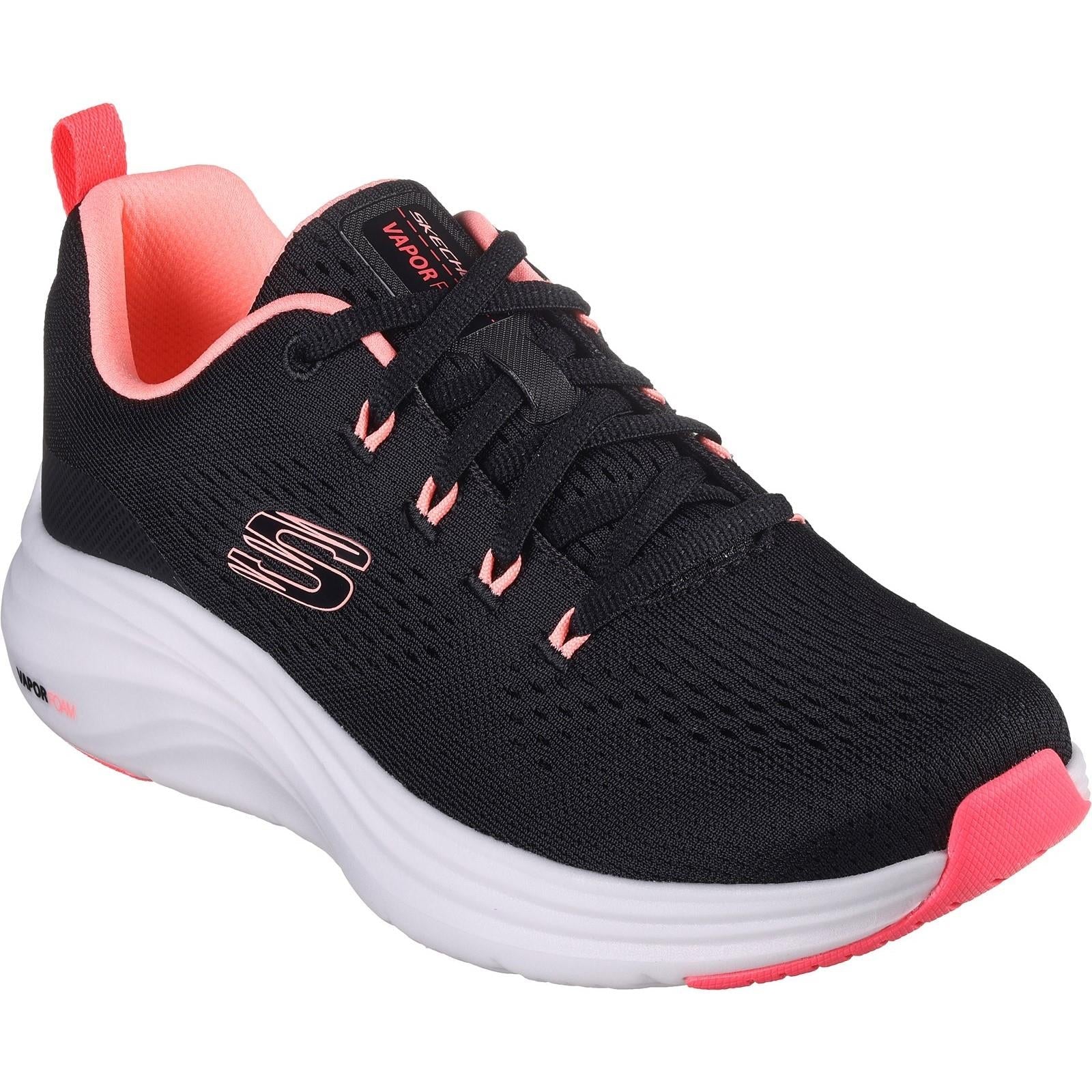 Skechers Vapor Foam Fresh Trend women's black memory-foam trainer #SK150024