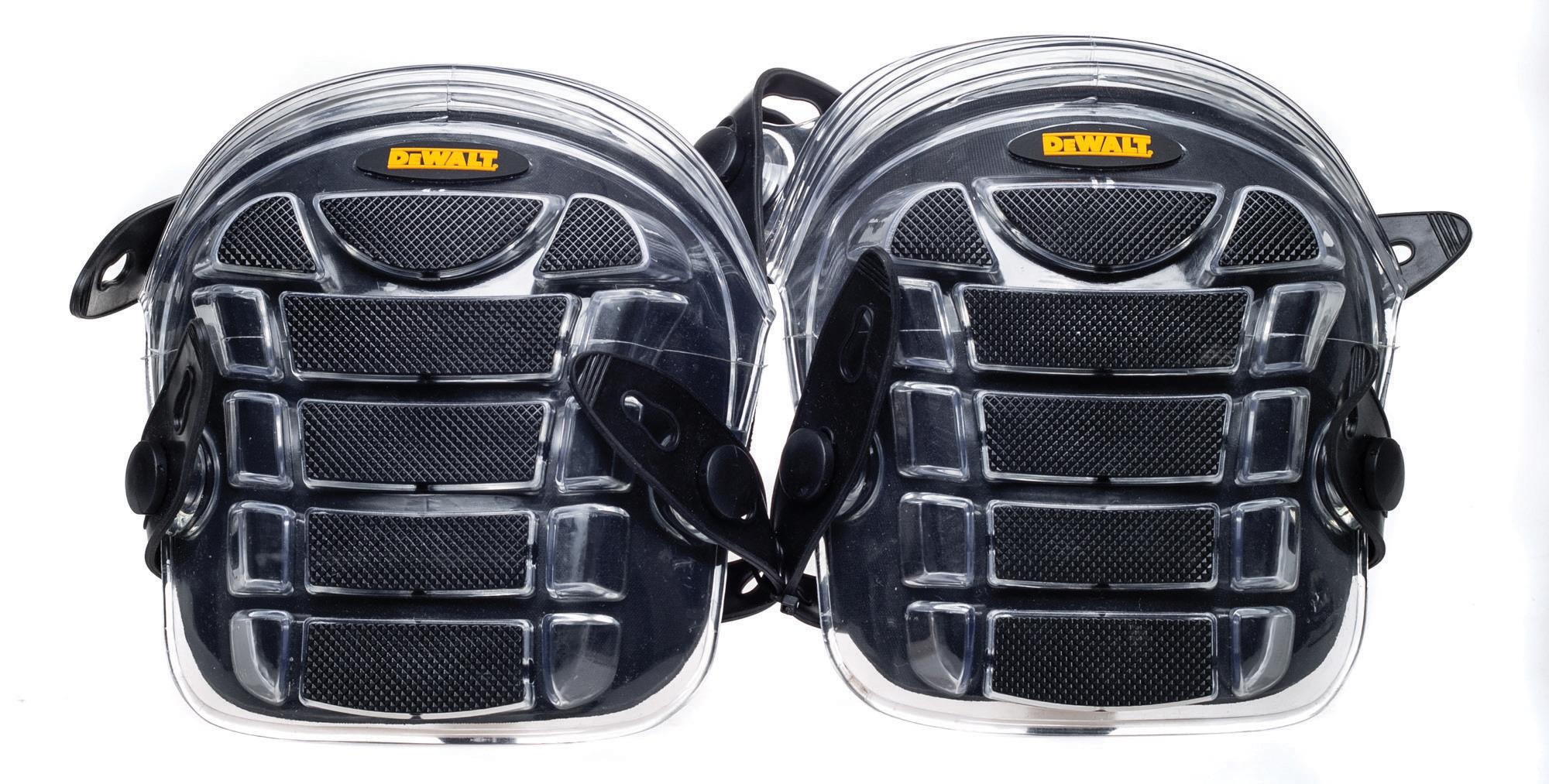 DeWalt Pro Gel flexible adjustable non-marking knee-pads (pair)