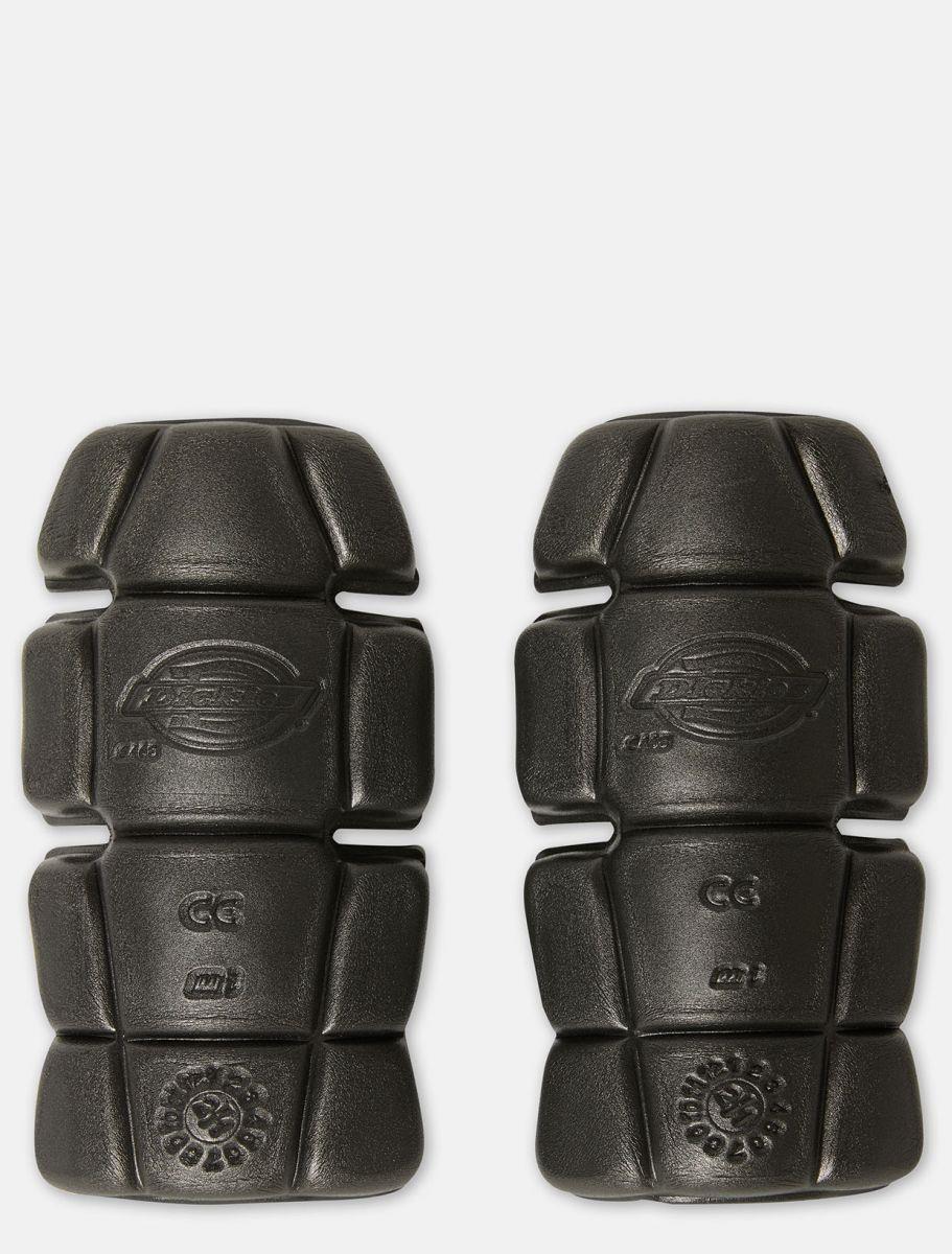 Dickies curved black lightweight ergonomic knee-pad inserts (pair)