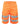 Orange hi-vis men's polycotton Rail-Spec work shorts