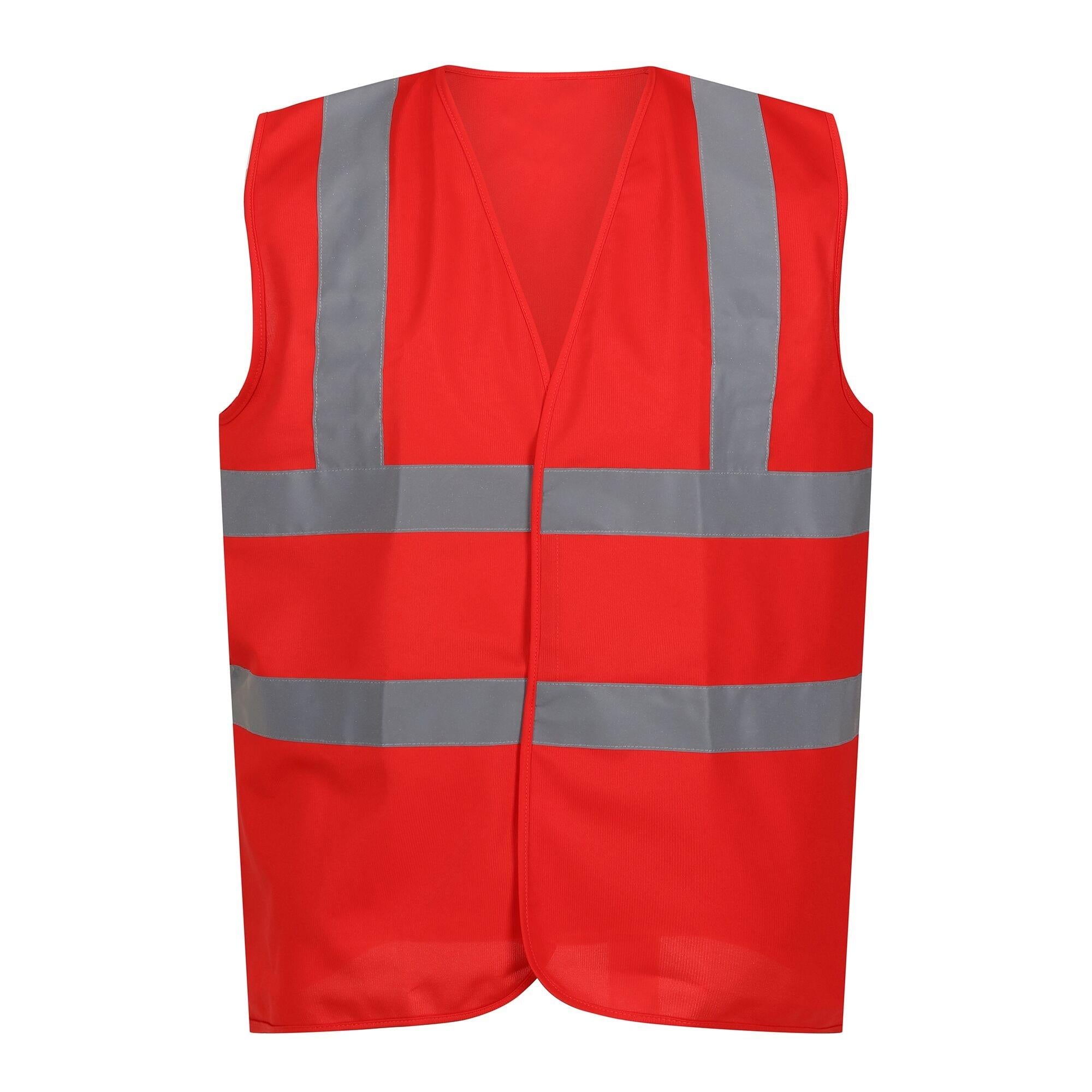 Regatta Pro Identity red reflective unisex waistcoat - not EN471 #TRS198
