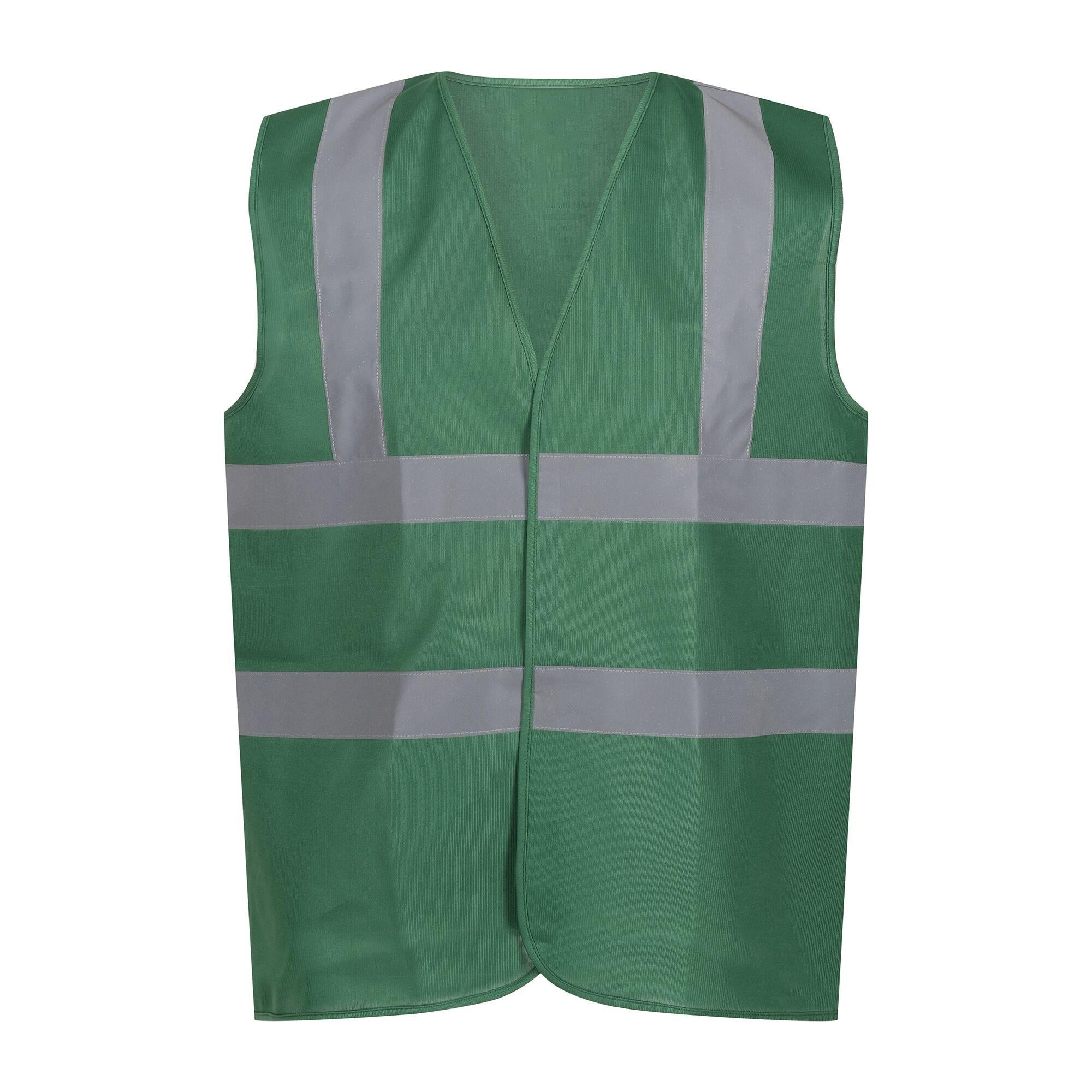Regatta Pro Identity medical green reflective unisex waistcoat - not EN471 #TRS198