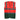 Regatta red/green unisex hi-vis polyester waistcoat #TRS199