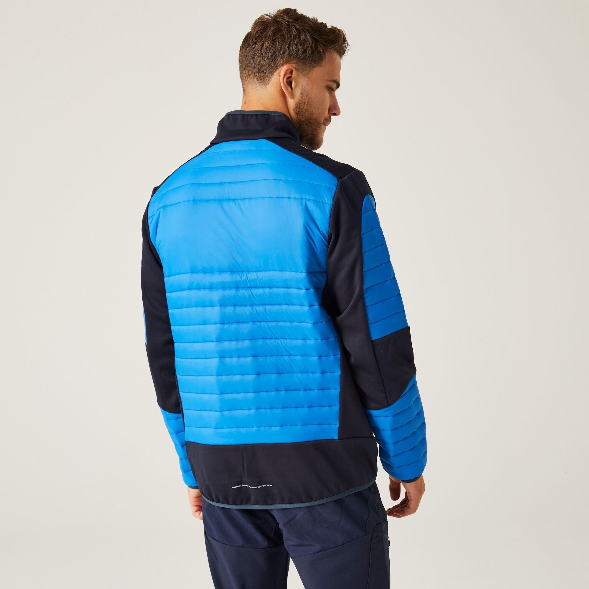 Regatta E-Volve strong blue/navy unisex stretch thermal insulated jacket #TRA563