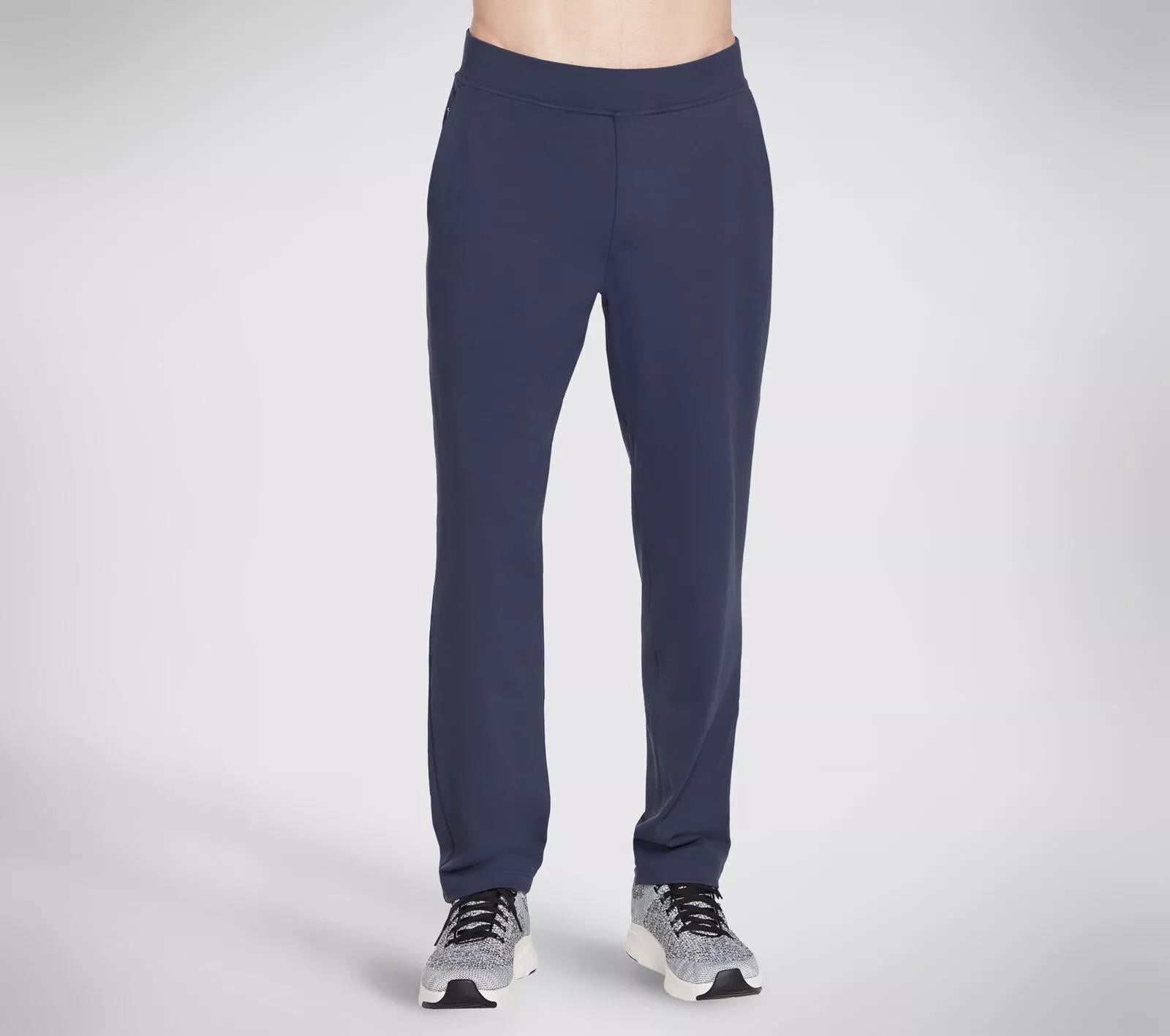 Skechers GoWalk Pant Recharge navy blue sports gym active trousers #MPT91
