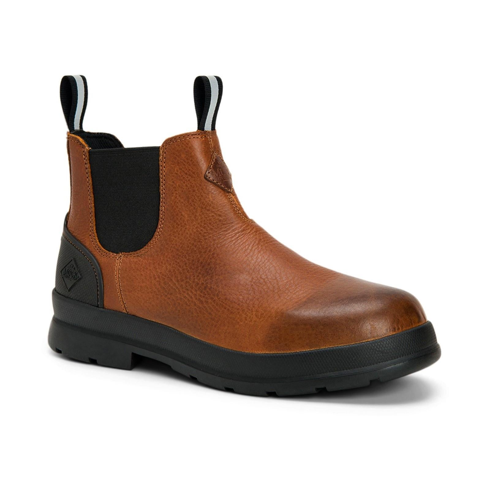 Muck Chore Barn caramel leather farm-yard agricultural chelsea boot