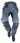 Unbreakable Reflex Pro stretch polycotton holster grey work trouser #U225