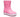 Crocs Crocband pink pull-on children's rainboot kid's wellington #205827