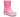 Crocs Crocband pink pull-on children's rainboot kid's wellington #205827