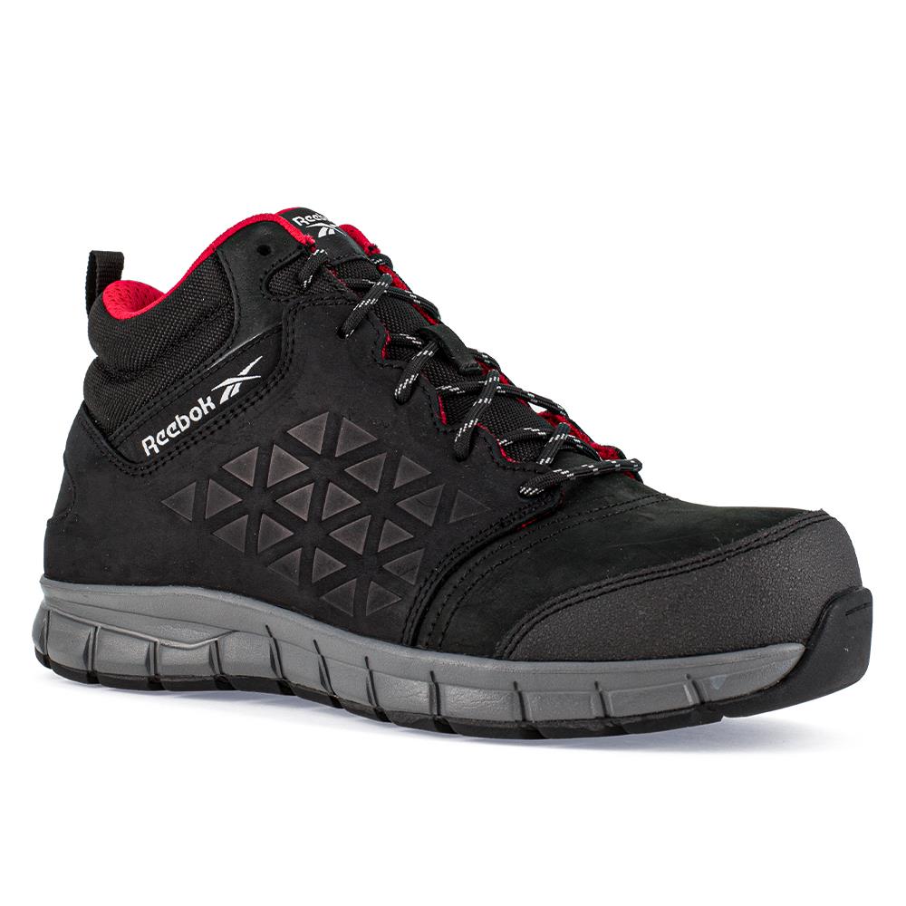 Reebok Excel Light S3 black composite toe/midsole safety work boot #R1037