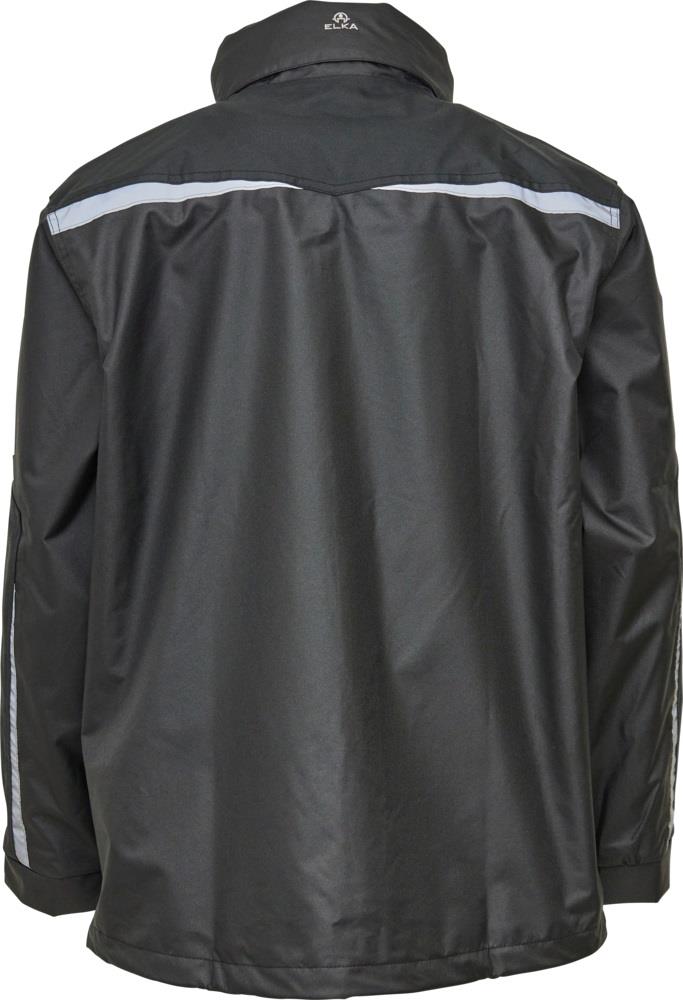 Elka Working Xtreme Oxford men's waterproof breathable reflective rain jacket #086004