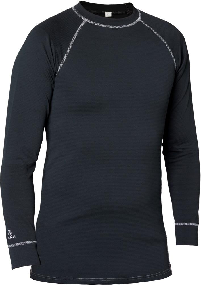 Elka thermal black men's base layer stretch long sleeve T-shirt #104500