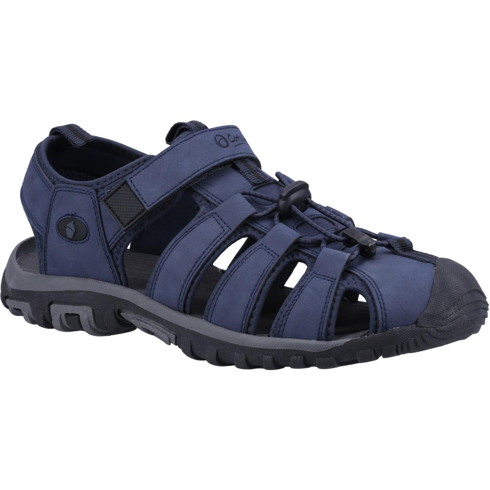 Cotswold Furze navy blue summer walking sandals