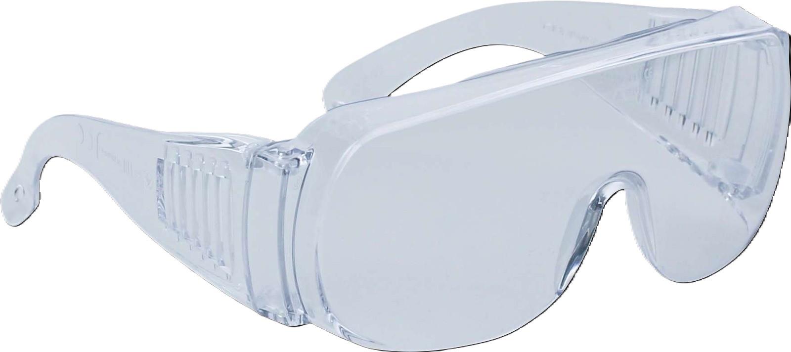 Delta Plus Piton clear polycarbonate safety visitor/overspectacle