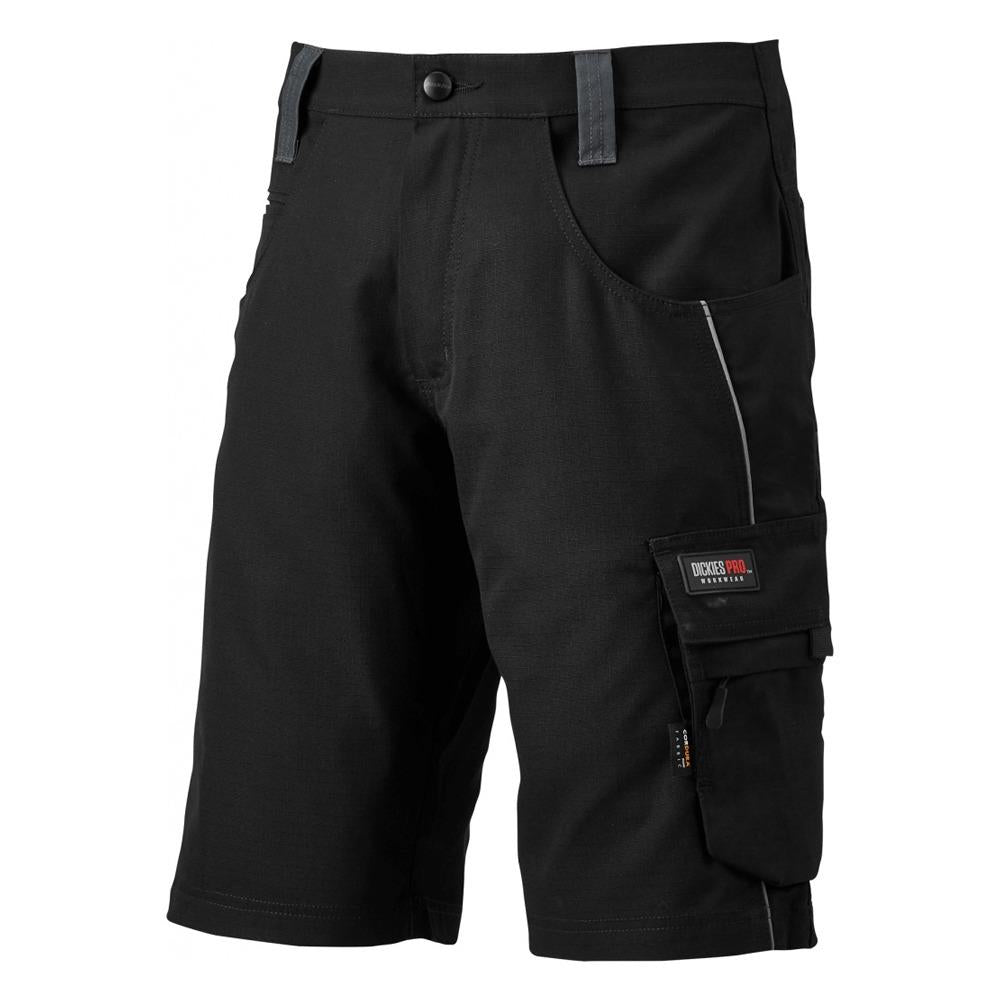 Dickies black heavyweight polycotton work shorts #DP1006