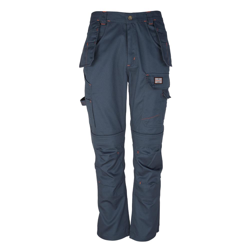 Unbreakable Eagle Pro grey heavyweight multi pocket work trousers #U221