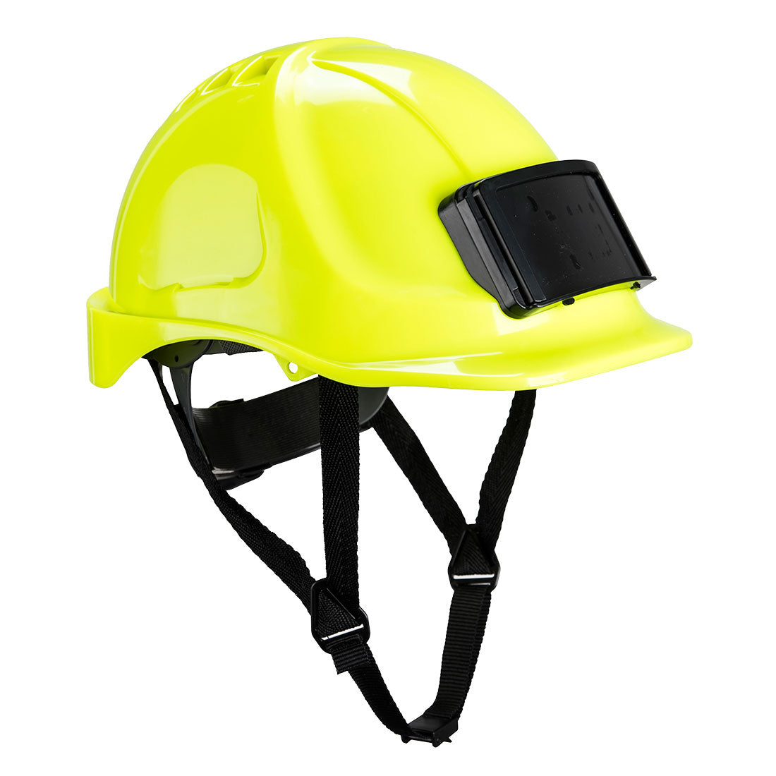 Portwest Endurance Badge Holder yellow hard hat safety helmet #PB55