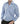 Classic sky blue long-sleeve office school shirt