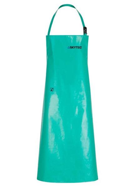 Chemmaster heavyweight green chemical apron 48"height x 36" width