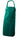 Nyplax 48" x 36" green PVC/nylon apron - halter neck & ties - pack 10