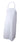 Nyplax 48" x 36" white PVC/nylon apron - halter neck & ties - pack 10