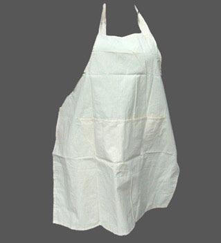 Carpenters unbleached cotton 37" x 32" hobby school apron - pack 10