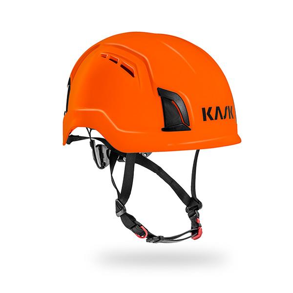 KASK Zenith Air orange chinstrap ventilated safety helmet - EN397