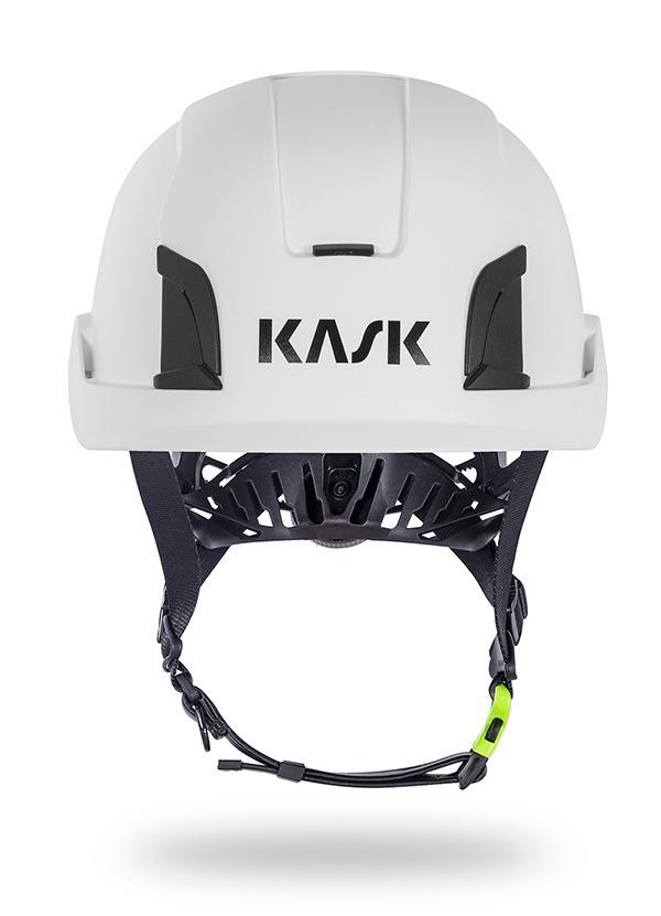 KASK Zenith X white chinstrap safety helmet - EN397