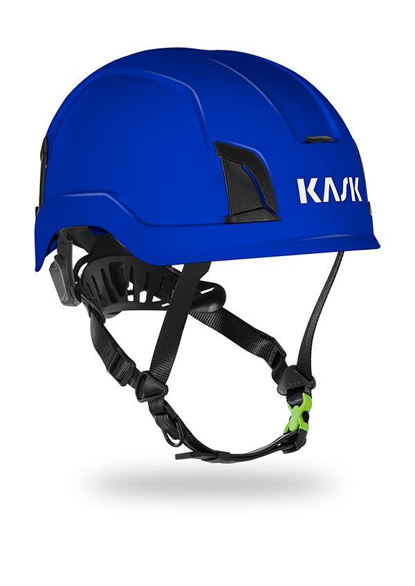 KASK Zenith X blue chinstrap safety helmet - EN397