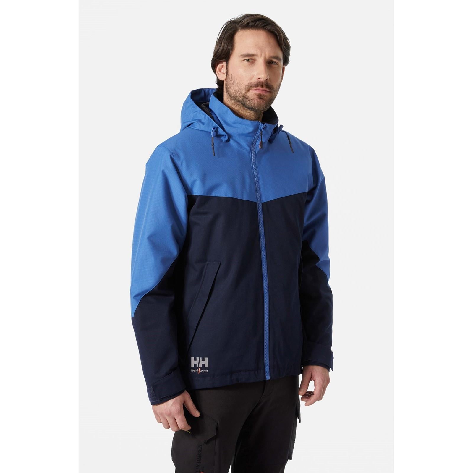 Helly Hansen Oxford Winter navy waterproof insulated jacket